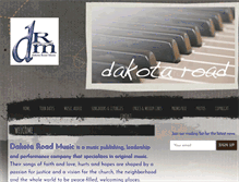 Tablet Screenshot of dakotaroadmusic.com